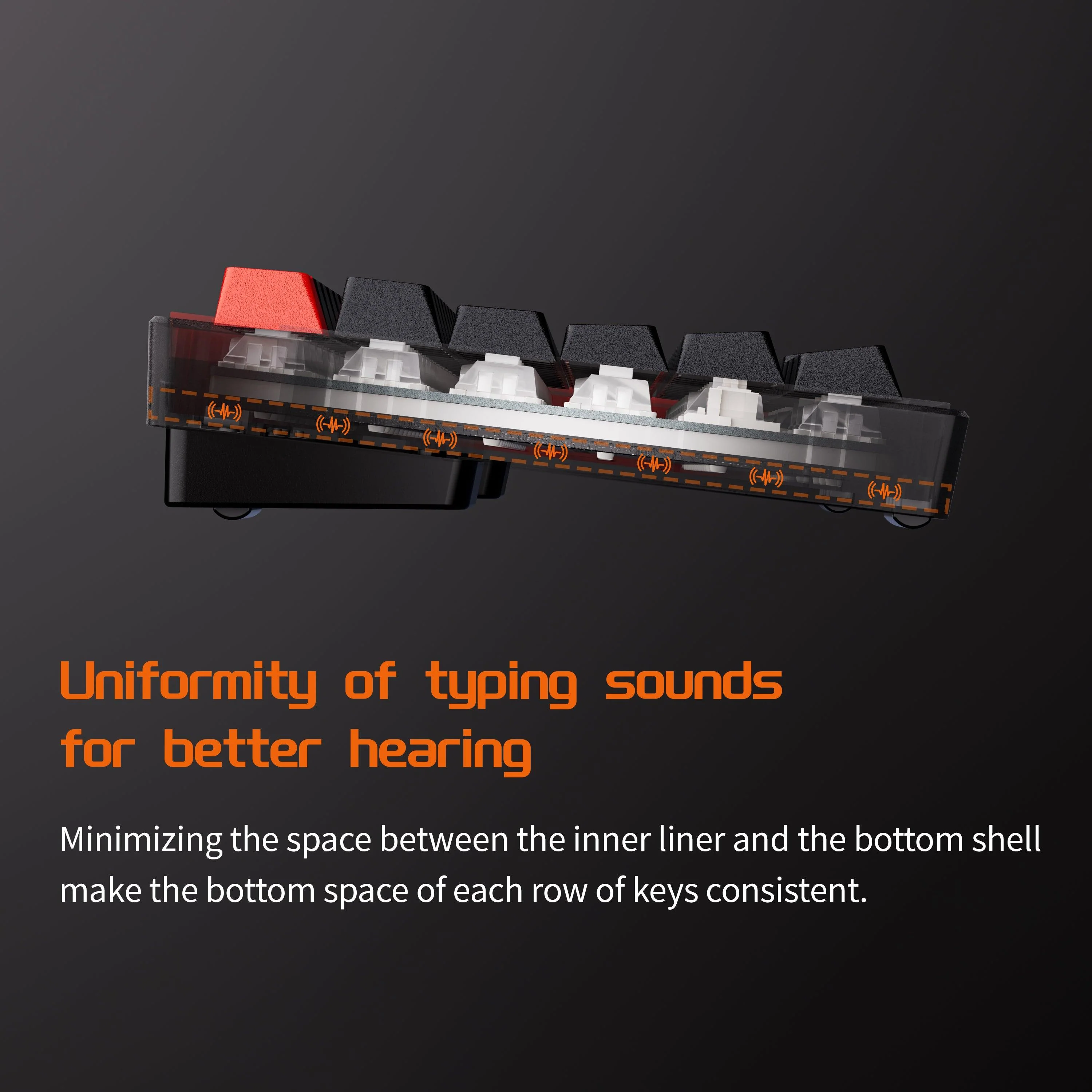 DrunkDeer G75 - Wired Actuation Distance Adjustable HE Magnetic Switch Keyboard - Image 7